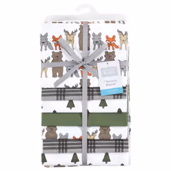 Hudson Baby 10221422_WILDFOREST_ONESIZE baby blanket Boy