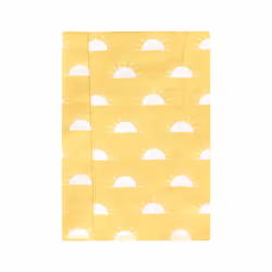 Hudson Baby Unisex Baby Cotton Flannel Burp Cloths  My Sunshine 7 Pack  One Size