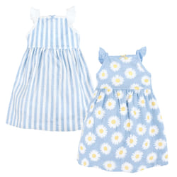 Hudson Baby 10124706_BlueDaisy_3-6M