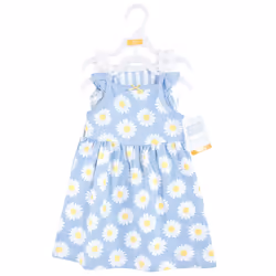 Hudson Baby 10124706_BlueDaisy_6-9M