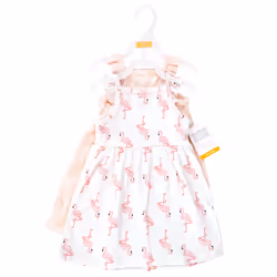 Hudson Baby 10124746_FLAMINGOPINEAPPLE_2T dress