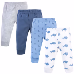 Hudson Baby 10125577_BLUEWHALES_3T, Male, Baby (0 - 2 years), 3 Toddler, Cotton