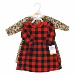 Hudson Baby 10125920_BUFFALOPLAIDLEOPARD_9-12M dress