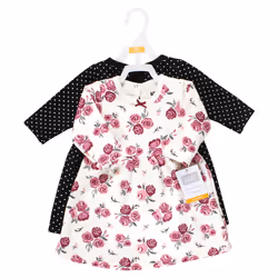Hudson Baby 10125940_BURGUNDYROSE_3-6M dress