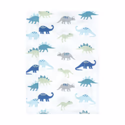 Hudson Baby Unisex Baby Cotton Flannel Burp Cloths  Soft Teal Dino  One Size
