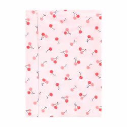 Hudson Baby Unisex Baby Flannel Burp Cloth 7pk  Cherry Sweet  One Size