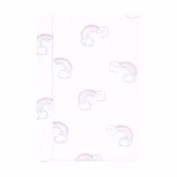 Hudson Baby Unisex Baby Flannel Burp Cloth 7pk  Dreamy Unicorn  One Size