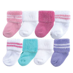 Luvable Friends 28000_pink Female 8 pair(s)