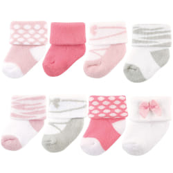 Luvable Friends 10728022_Ballet_6-12 Female 8 pair(s)