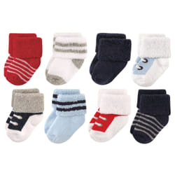 Luvable Friends 10728049_RedShoe_0-6 Male 8 pair(s)