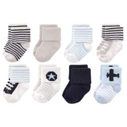 Luvable Friends 10728055_Airplane_6-12 Male 8 pair(s)