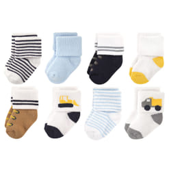 Luvable Friends 10728059_Bulldozer_0-6 Male 8 pair(s)