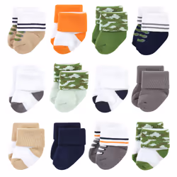 Luvable Friends 10728150_CAMO_0-6M, Baby (0 - 2 years), Male, 0-6 M