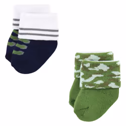 Luvable Friends 10728150_CAMO_0-6M sock Male