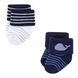 Luvable Friends 10728152_WHALE_0-6M sock Male