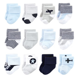 Luvable Friends 10728154_AIRPLANE_6-12M sock Male 12 pair(s)