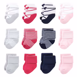 Luvable Friends 10728164_STRIPEBALLET_0-6M, Baby (0 - 2 years), Female, 0-6 M