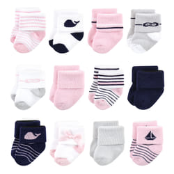 Luvable Friends 10728168_SAILBOAT_0-6M sock Male 12 pair(s)
