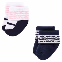 Luvable Friends 10728170_PINKSCROLL_6-12M sock Female