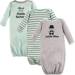 Luvable Friends 10133024_LITTLEMAN_PRENBN full body sleepwear