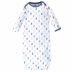 Luvable Friends 10133565_BOYFEATHERS_PREENB full body sleepwear