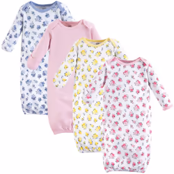 Luvable Friends 10133030_FLORAL_PREEMIENEWBORN, Baby (0 - 2 years), Female, Preemie/Newborn, 4 pc(s)