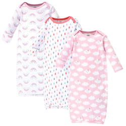 Luvable Friends 10133567_GIRLCLOUDS_PRENBN full body sleepwear
