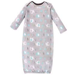 Luvable Friends 10133577_BASICELEPHANT_PREEMIENB full body sleepwear