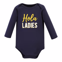 Hudson Baby Unisex Baby Cotton Long-Sleeve Bodysuits  Hola Ladies 3-Pack  Preemie