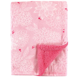 Hudson Baby 10250925_Floral baby blanket Girl