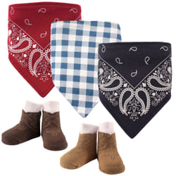 Hudson Baby 10551410_Western Dribble/bandana bib Cotton