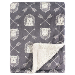 Hudson Baby 10252017_Hedgehog baby blanket Boy