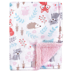 Hudson Baby 10252218_GirlWoodland baby blanket Girl