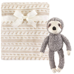 Hudson Baby 10252252_Sloth baby blanket Boy