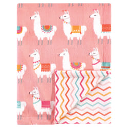 Hudson Baby 10252290_Llama baby blanket Girl