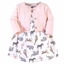 Hudson Baby 10152358_MODERNPINKSAFARI_6-9M dress