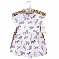 Hudson Baby 10152368_MODERNPINKSAFARI_0-3M, Baby (0 - 2 years), Female, 0-3 M