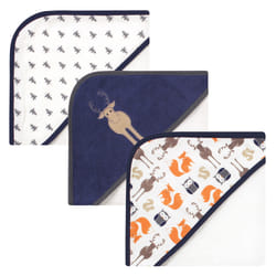 Hudson Baby 10352391_MOOSE_ONESIZE baby towel Cotton