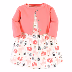 Hudson Baby 10152503_FOREST_0-3M dress