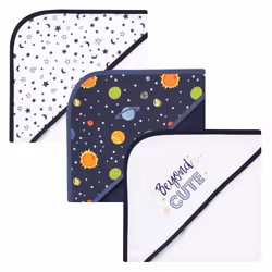 Hudson Baby 10352573_SOLARSYSTEM_ONESIZE, Cotton, Boy