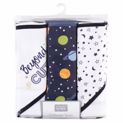 Hudson Baby 10352573_SOLARSYSTEM_ONESIZE baby towel Cotton