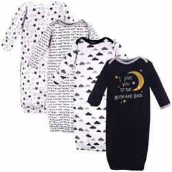 Hudson Baby 10153138_Moon, Baby (0 - 2 years), Male, 0-6 M, 4 pc(s)