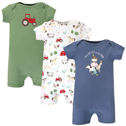 Hudson Baby 10153905_BOYFARMANIMALS_0-3M baby bodysuit/one-piece