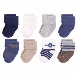 Hudson Baby 10754079_Bear_6-12, Baby (0 - 2 years), Male, 6-12 M, 8 pair(s)