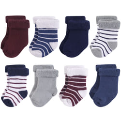 Hudson Baby 10754115_NavyGray_12-24 Male 8 pair(s)