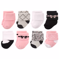 Hudson Baby 10754520_Bows_0-6, Baby (0 - 2 years), Female, 0-6 M, 8 pair(s)
