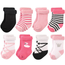 Hudson Baby 10754540_Swan_6-12 Female 8 pair(s)