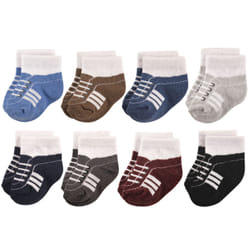 Hudson Baby 10754558_BlueGrayShoes_6-12 Male 8 pair(s)