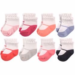 Hudson Baby 10754561_MaryJane_0-6, Baby (0 - 2 years), Female, 0-6 M, 8 pair(s)