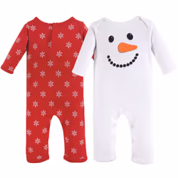 Hudson Baby 11155547_Snowman_18-24, Male, 18-24 M, Baby (0 - 2 years), 2 pc(s)